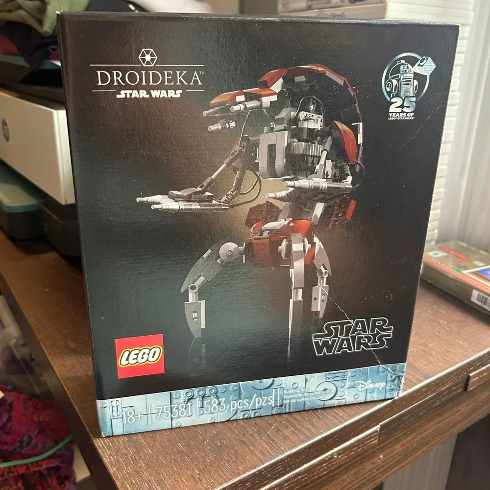 LEGO Star Wars Droideka 75381 Building Set 25th Anniversary 583 Pcs New Box Wear